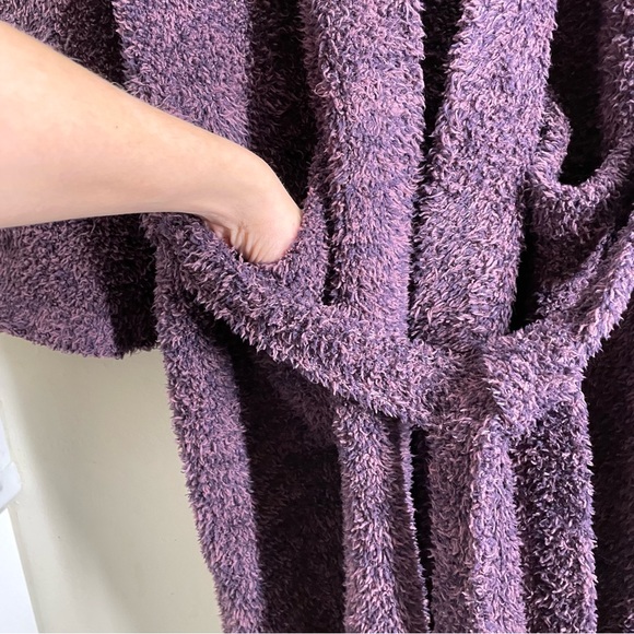 Barefoot Dreams CozyChic Robe Purple size S/M (1) - Picture 12 of 15